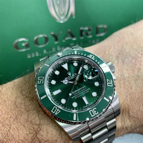 rolex bisel verde|rolex submariner green.